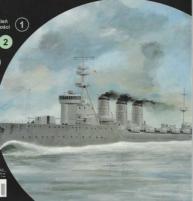 Papierový model - Japonský krížnik Kitakami